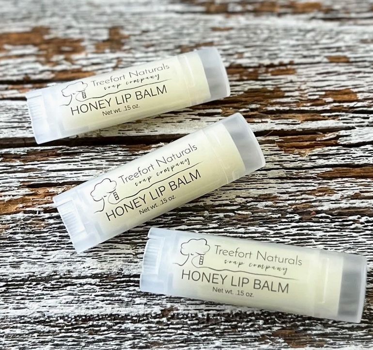 Skin Care - Treefort Naturals, Item: Honey Lip Balm