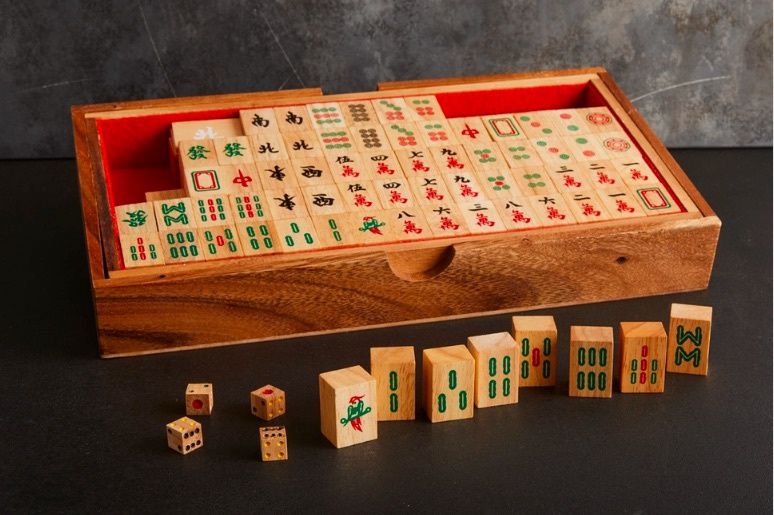 Wood Game Sets, Item: Mahjong