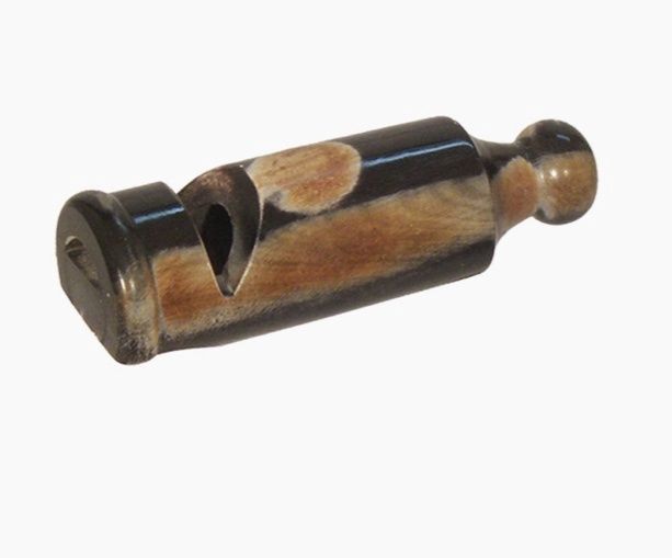 Whistles, type: Horn Whistle with Leather Cord