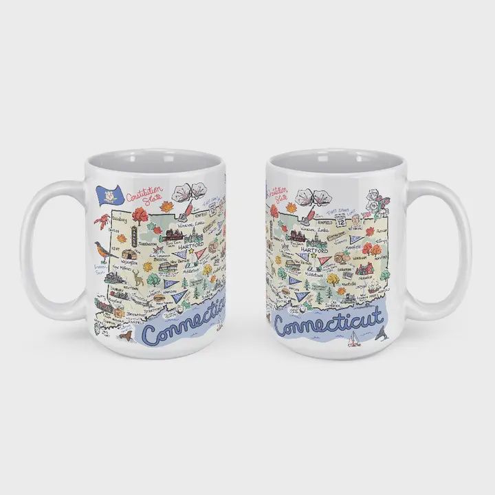 Connecticut Mugs &amp; Towels, Item: Connecticut Mug