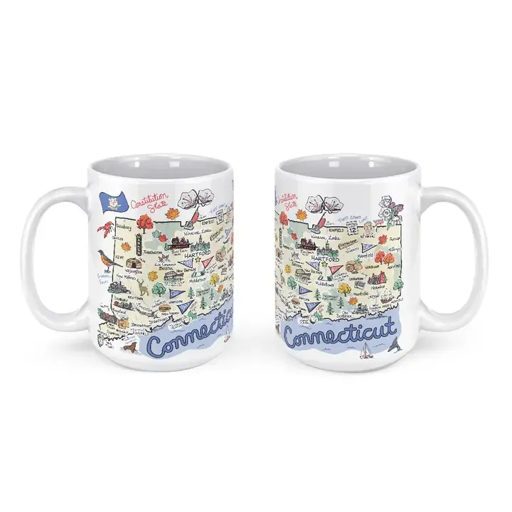 Connecticut Mugs &amp; Towels, Item: Connecticut Mug