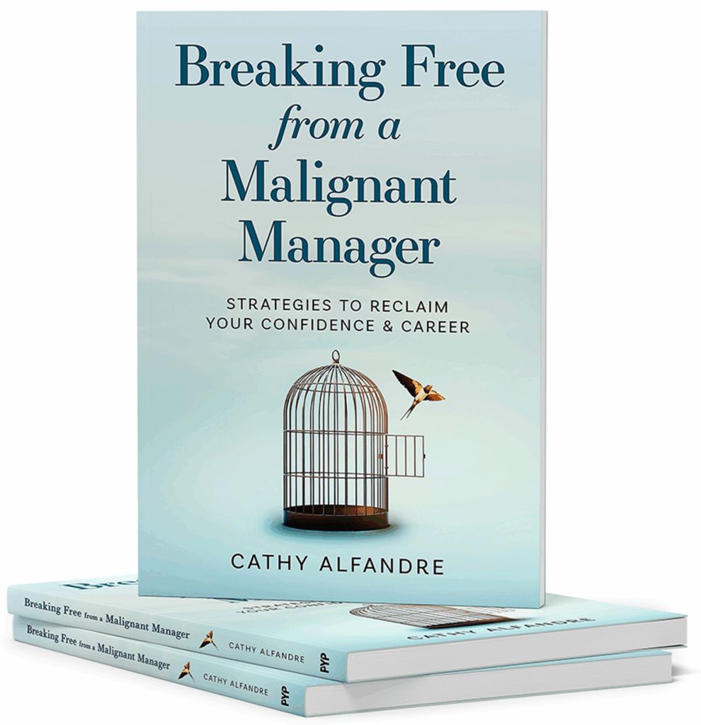 April 26 Book Talk: Cathy Alfandre on Malignant Managers