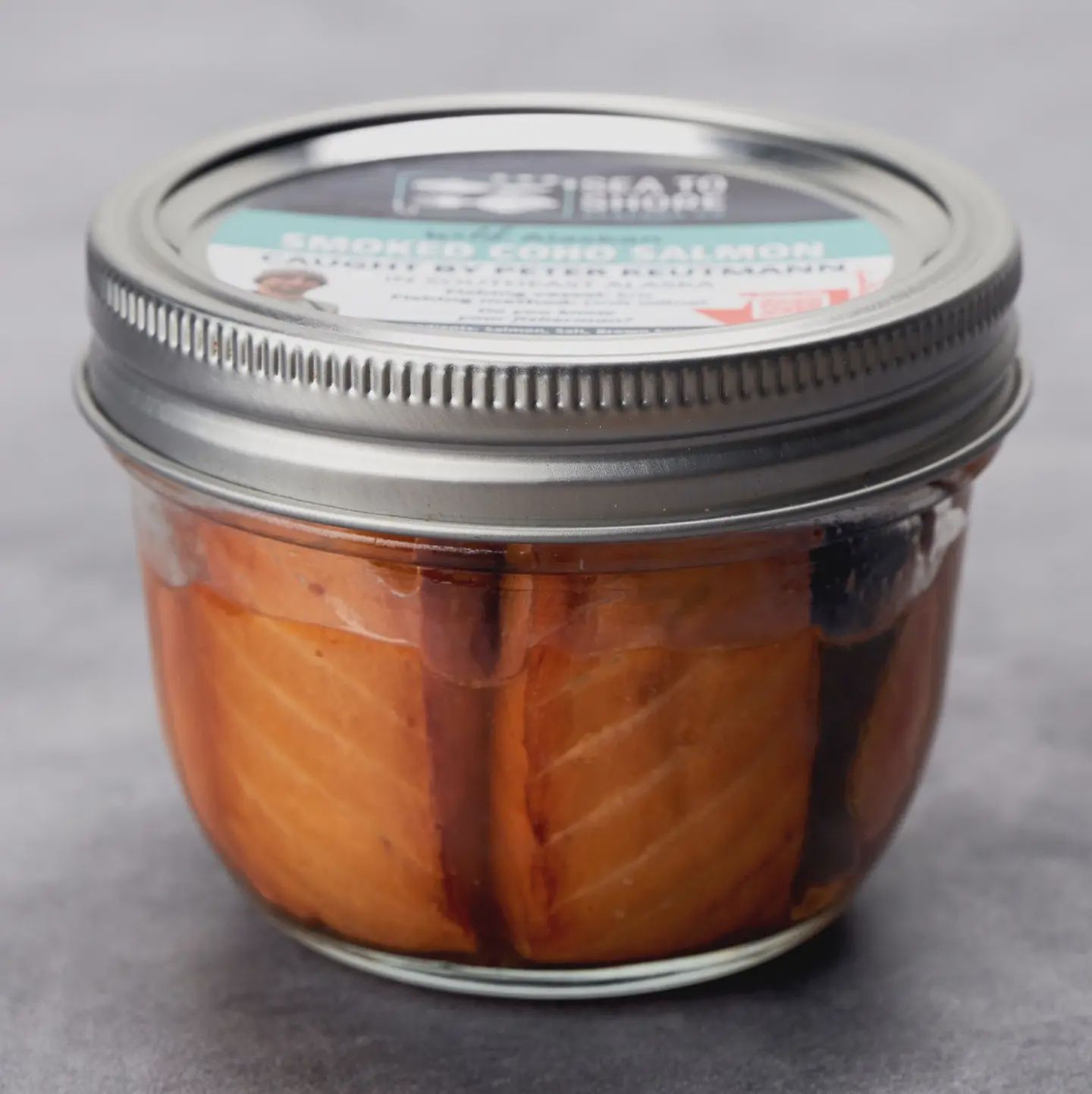 Wild Alaskan Salmon - Jarred, Variety: Smoked Salmon Jar (Jalapeno)