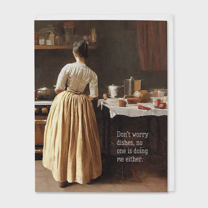 Cards - Quirky, Title: Don't Worry Dishes