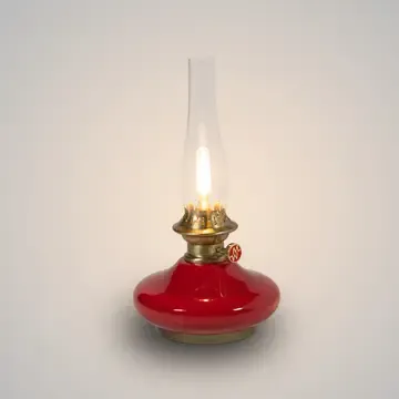 Aladdin Lamp, Color: Carmine Red
