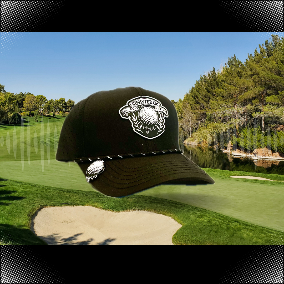 Sinister G.C. Black Snapback Cap