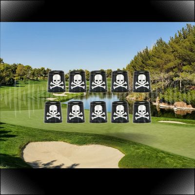 Skull &amp; Cross Bones Golf Ferrules
