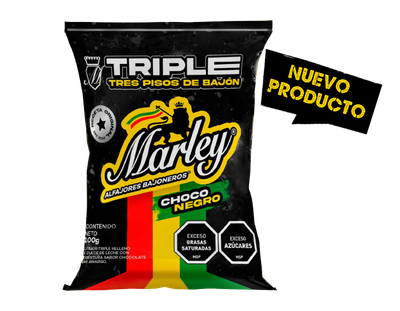 Caja de Alfajor Triple Negro XXL (x10 unidades)