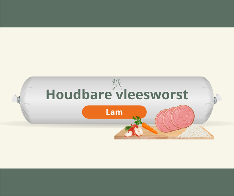 Houdbare vleesworst 400 gram | Lam