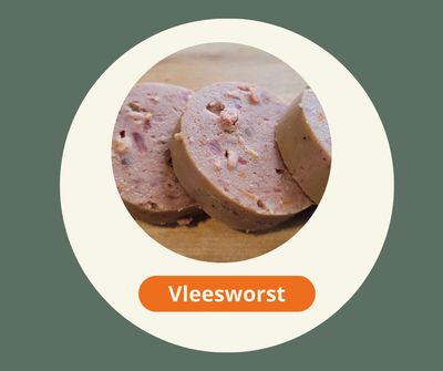 Gestoomde vleesworst