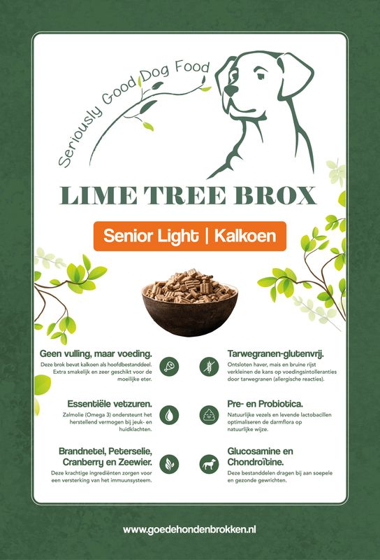 Senior Light | voor de oudere hond of de hond die op gewicht moet blijven