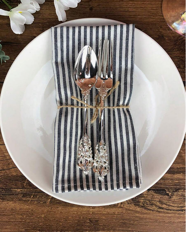 Simple Striped Cloth Towels