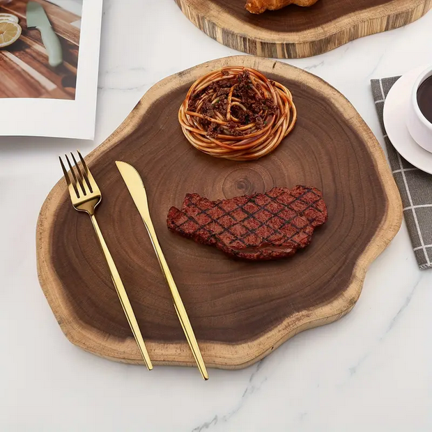Solid wood cutting board