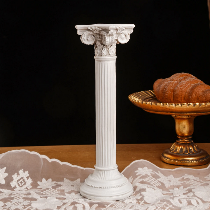 Elegant Resin Roman Column Decor