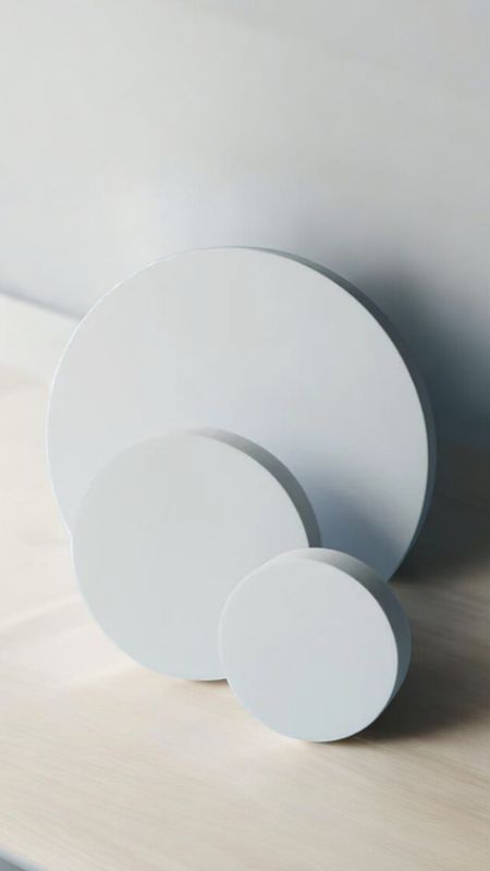 طقم دوائر هندسية - 3 قطع