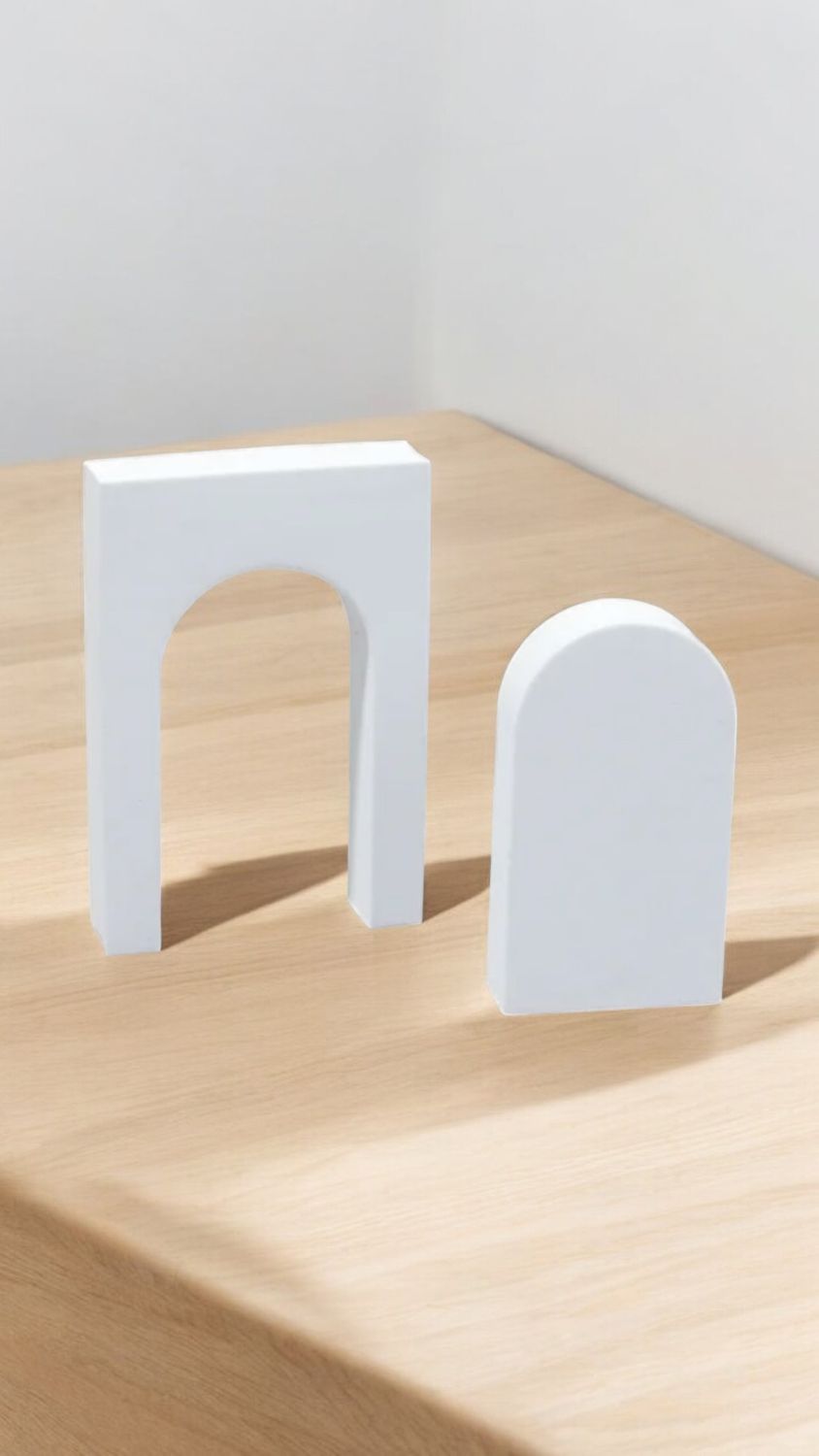 2pcs Curved Geometric Kit