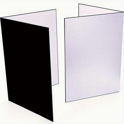 Foldable Light Diffuser Boards ( A3 - Black)