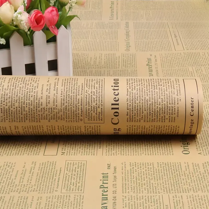 Vintage Newspaper Sheets (20pcs)