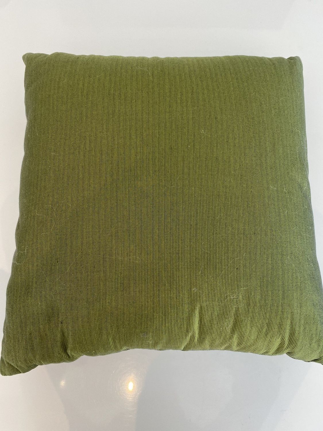 Pillow Green Silk Holly Hunt Pillows 22&quot; (2 in stock)