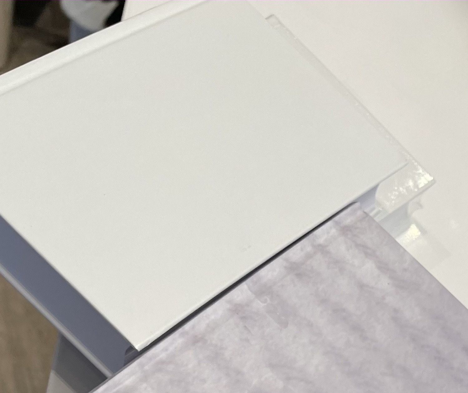 Blank Book Journal Matte White