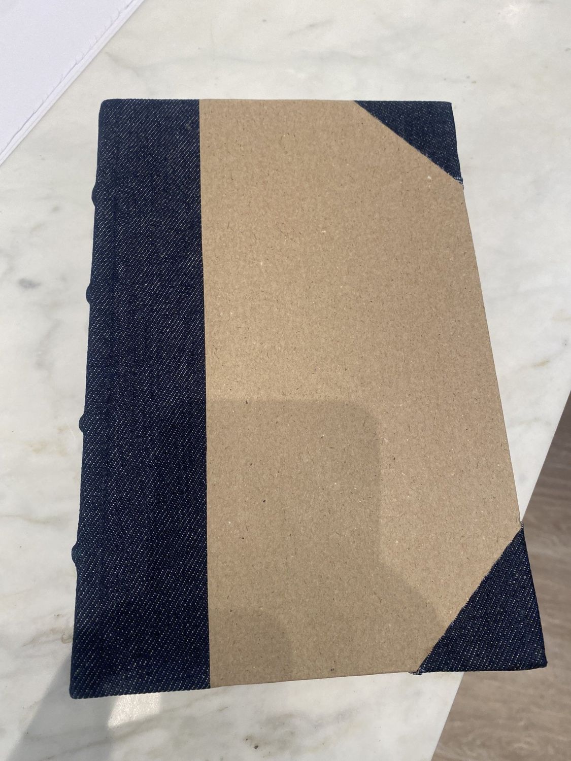 *Book Canvas Spine Denim Set of 5