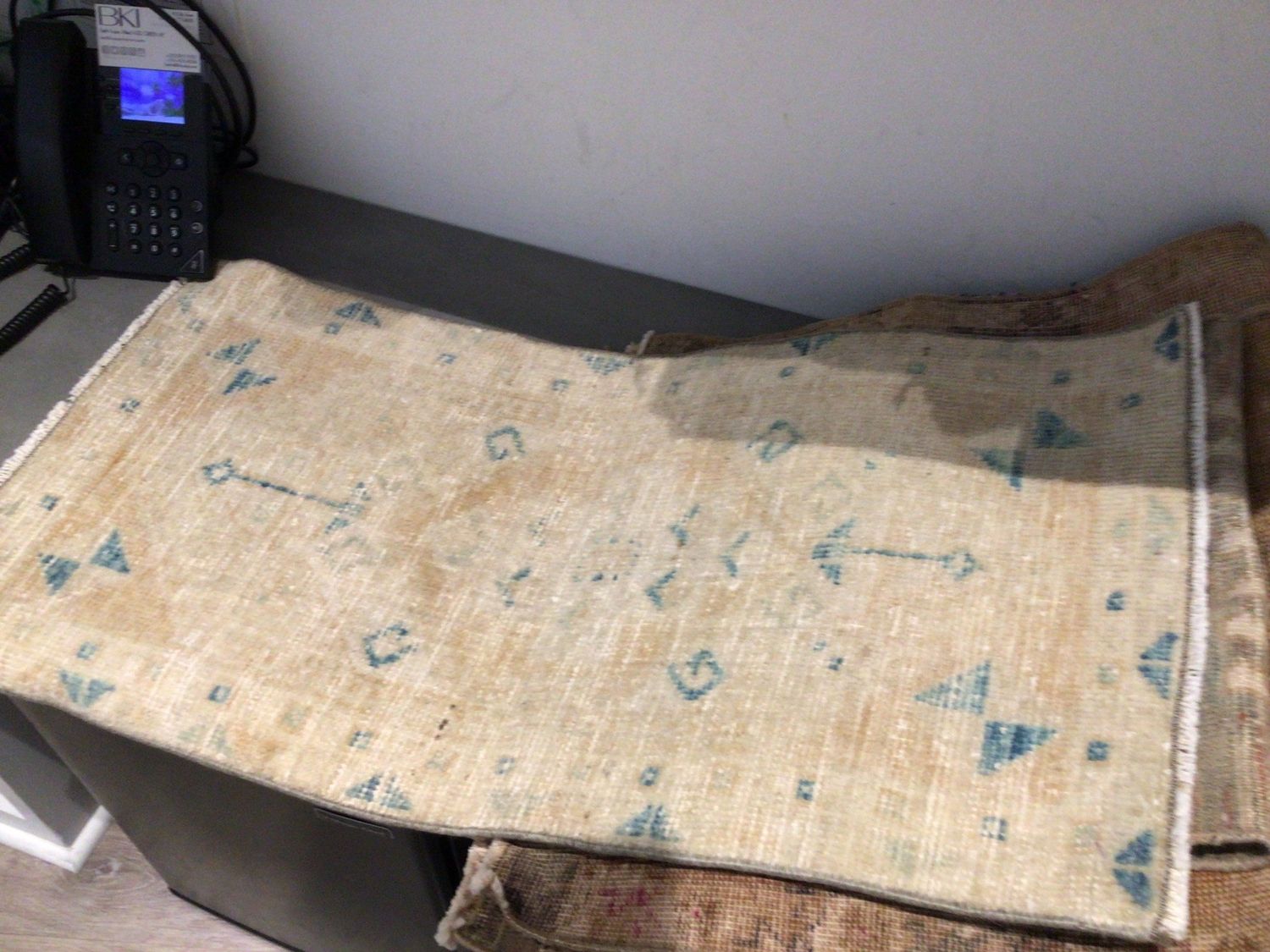 SOLD Apprentice Rug 2&#39;8 &quot; x 1&#39;5&quot;