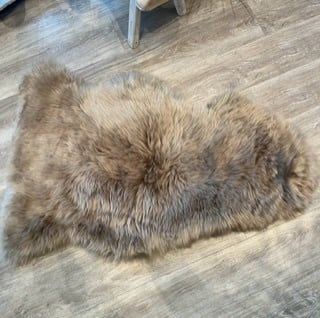Sheepskin Throw / Rug  Karaka Tan