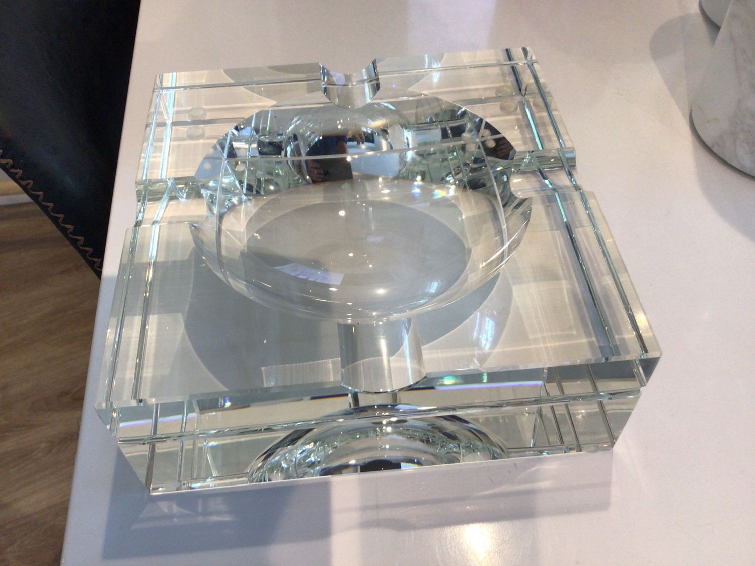 Ashtray Acolyte Crystal 8x8x3