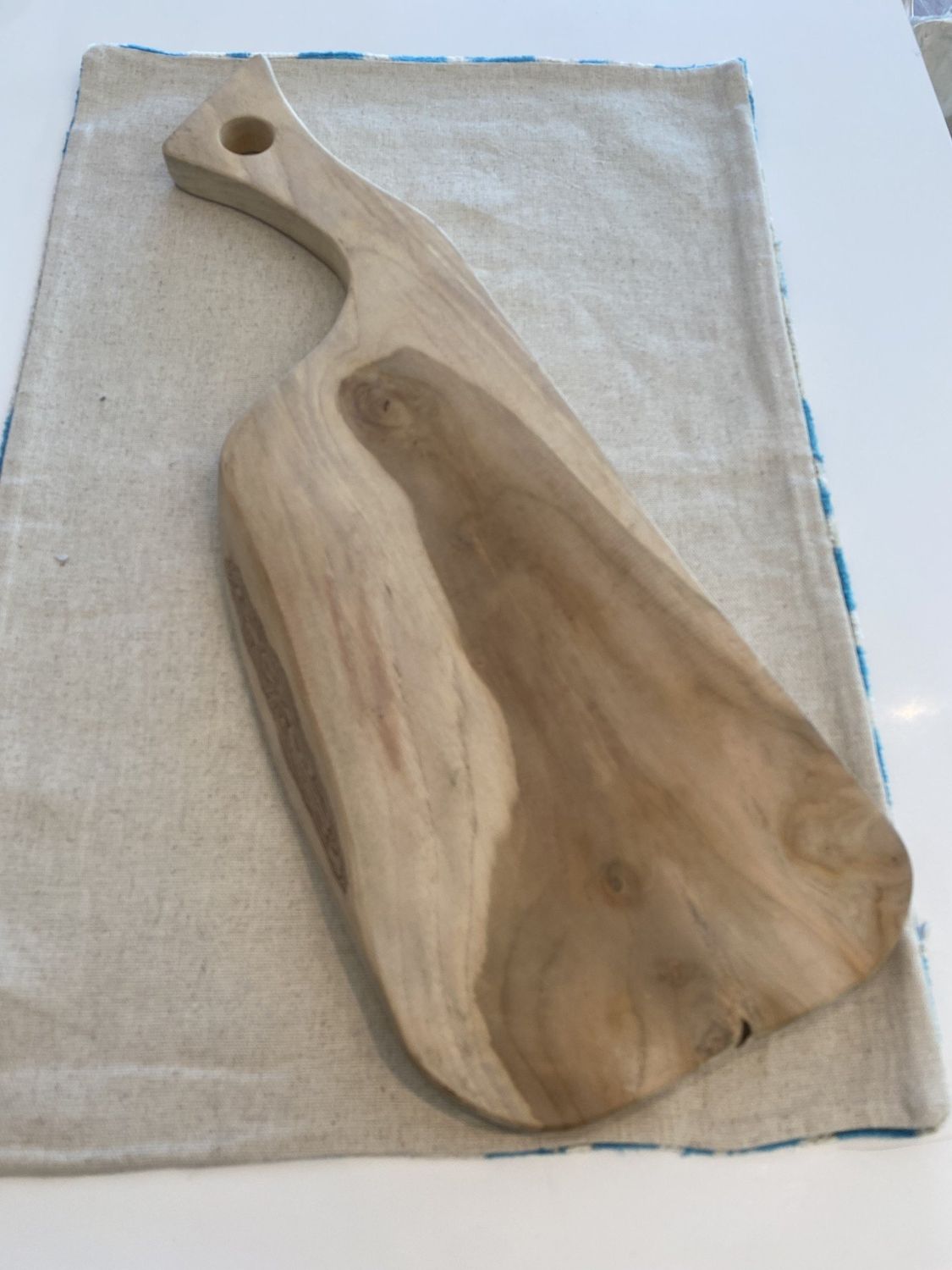 Teak Natural Finish Cutting Board 22 1/2&quot;