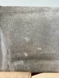 Hide Rug Soft Grey
