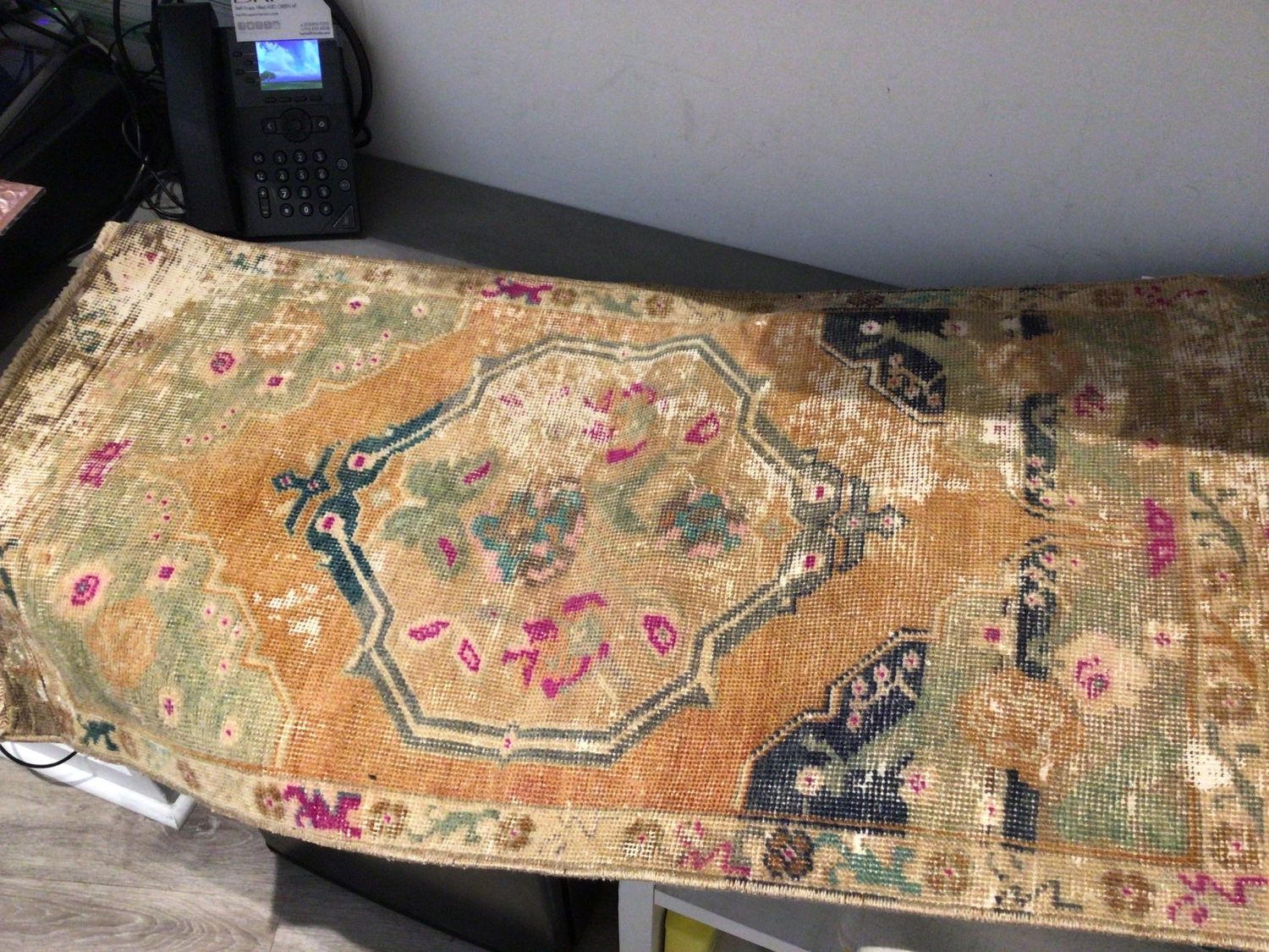 SOLD Apprentice Rug 3&#39;5&quot; x 1&#39;8&quot;