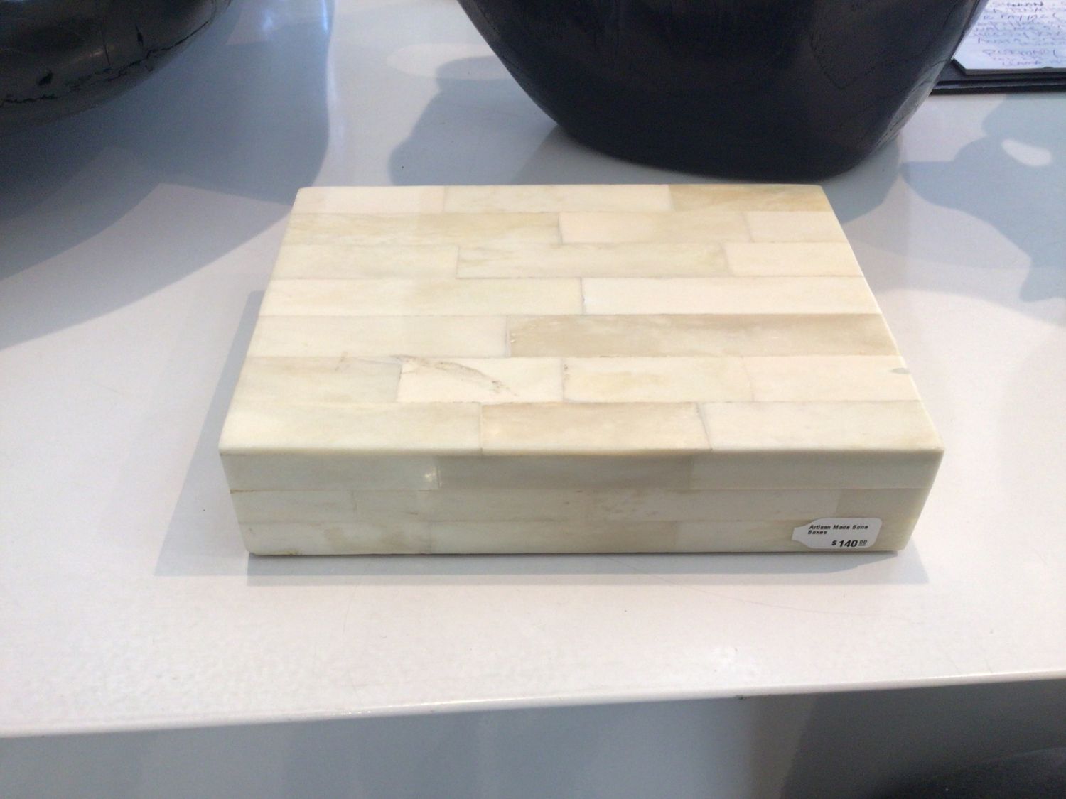 Artisan Made Vintage Bone Box