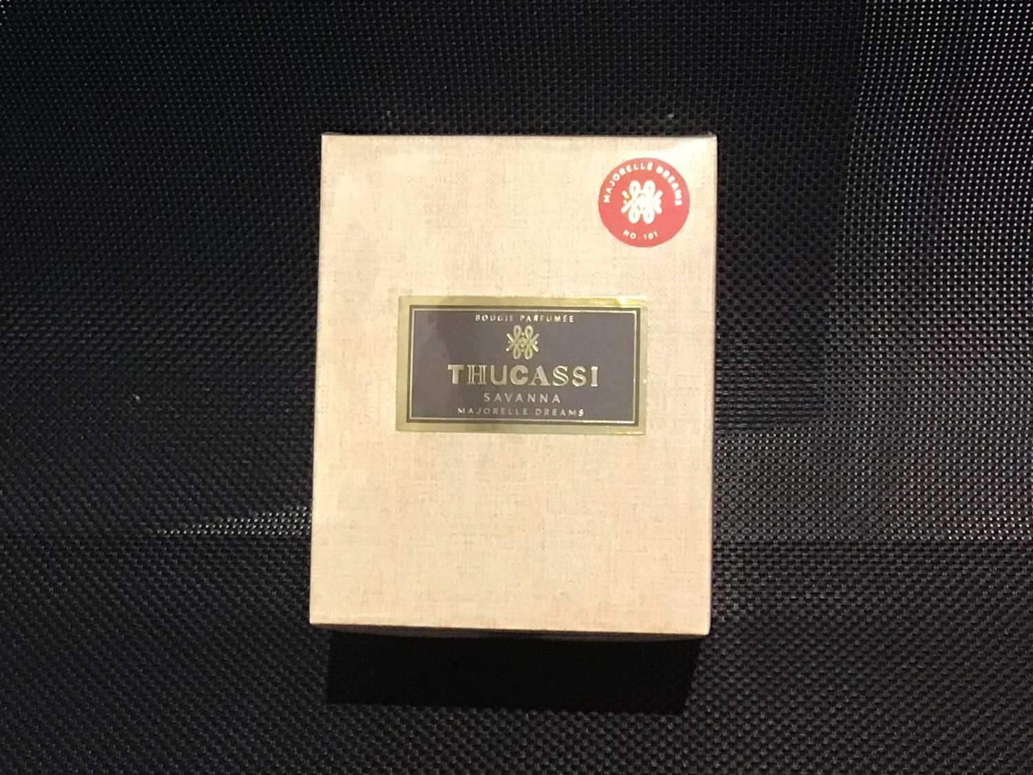 Thucassi Gold Hair on Hide Majorelle Dreams Sm Candle 8oz.