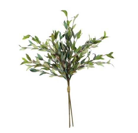 Faux Silk Soft Lavender Eucalyptus Leaves