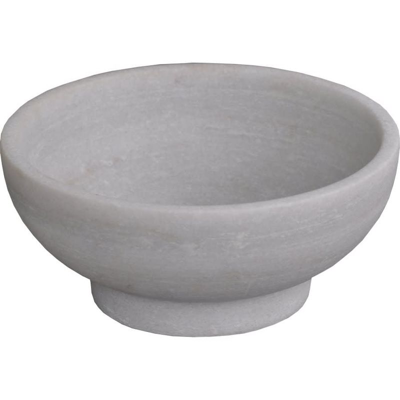 Round Marble Bowl On Base