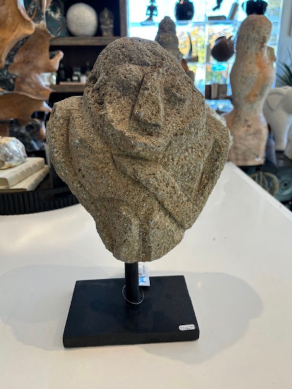 Stone Statue on Stand 15&quot; x 7&quot; x 6&quot;