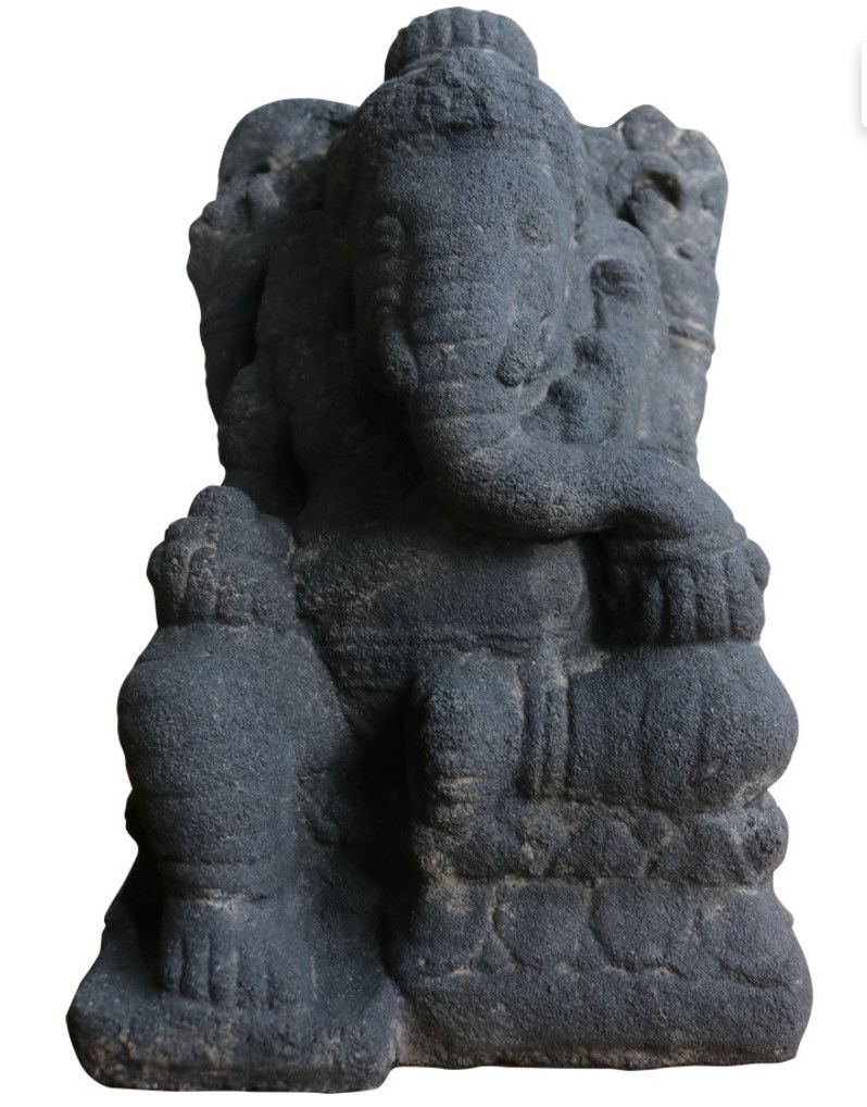 SOLD Ganesh Stone 11&quot; H