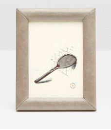 Full Grain Leather Frame, Storm, 5&quot; x 7&quot;