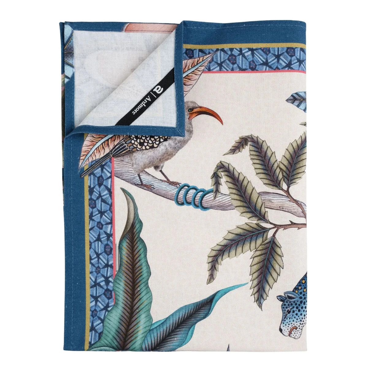 Tea Towel Cotton Pangolin Tanzanite