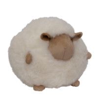 Sheep Face Pillow - Genuine Tibetan Lamb - White