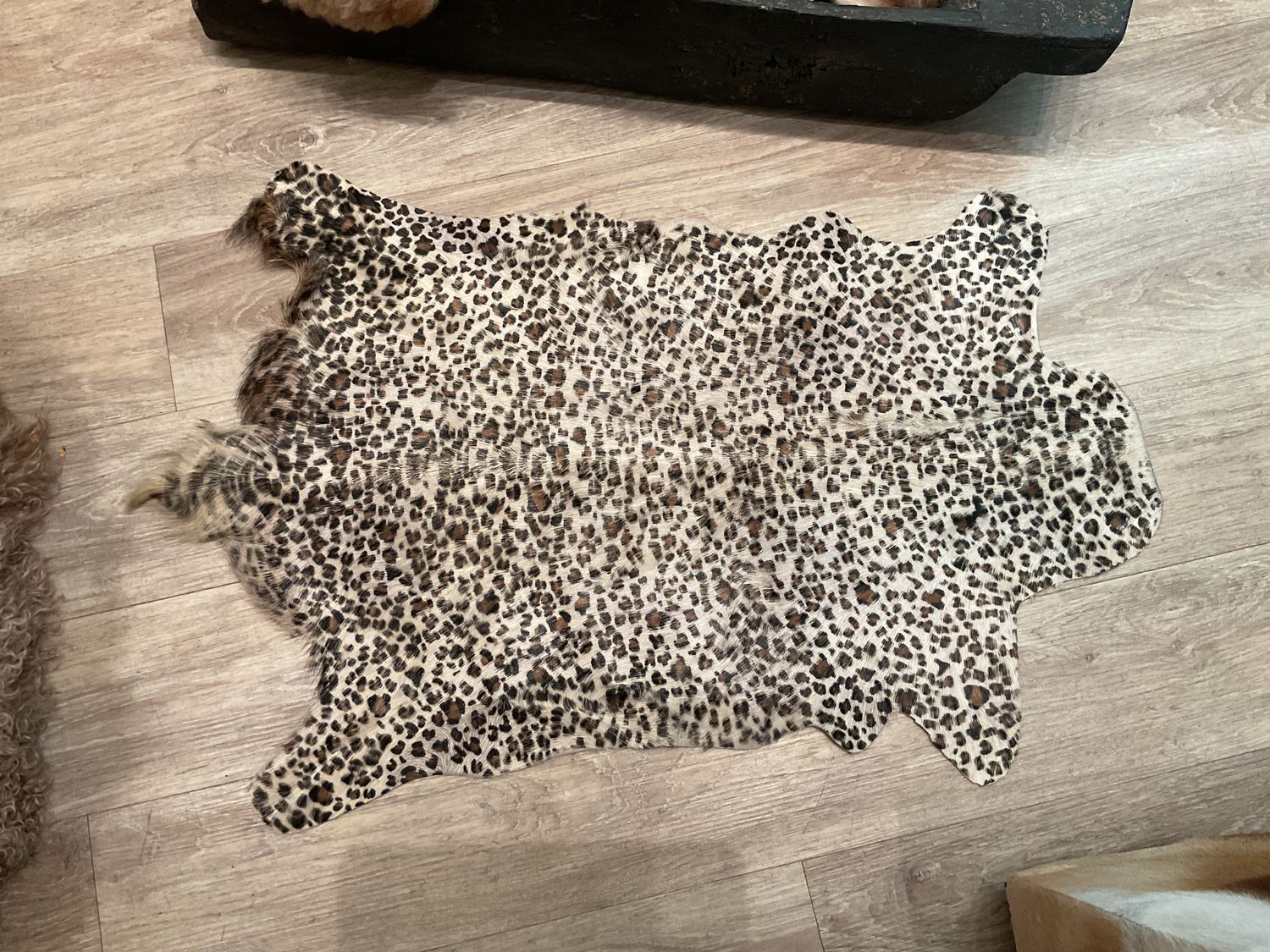Goatskin Printed Leopard 38&quot; x 23&quot;