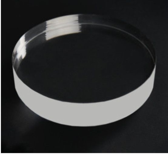 10 x 10 x 2 Crystal Glass Round Base Riser