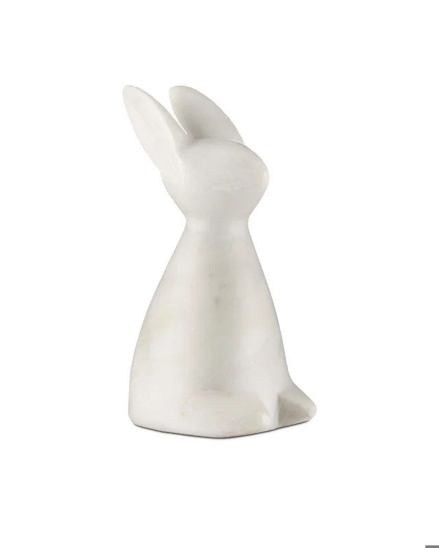 Rabbit White Marble 7&quot;