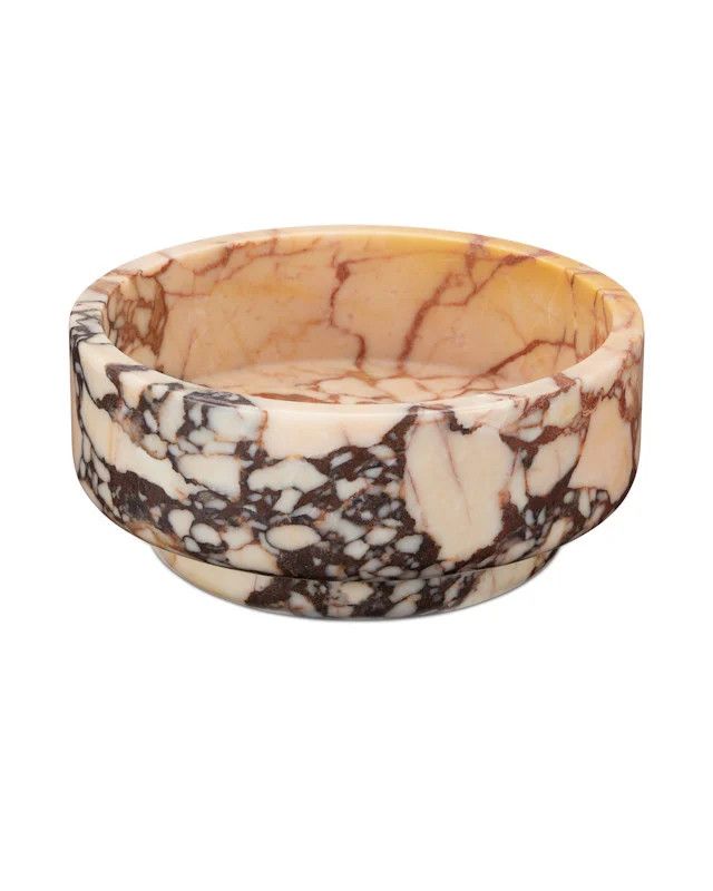 Bowl Small Purple Breccia Jasper 3.5&quot; x 8&quot;D