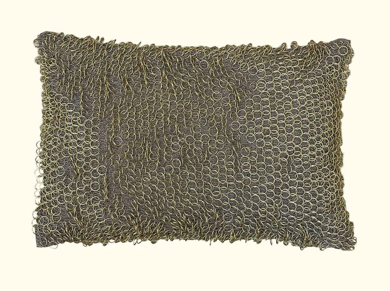 Pillow, Brass Rings, Lumbar 13&quot; x 20&quot;