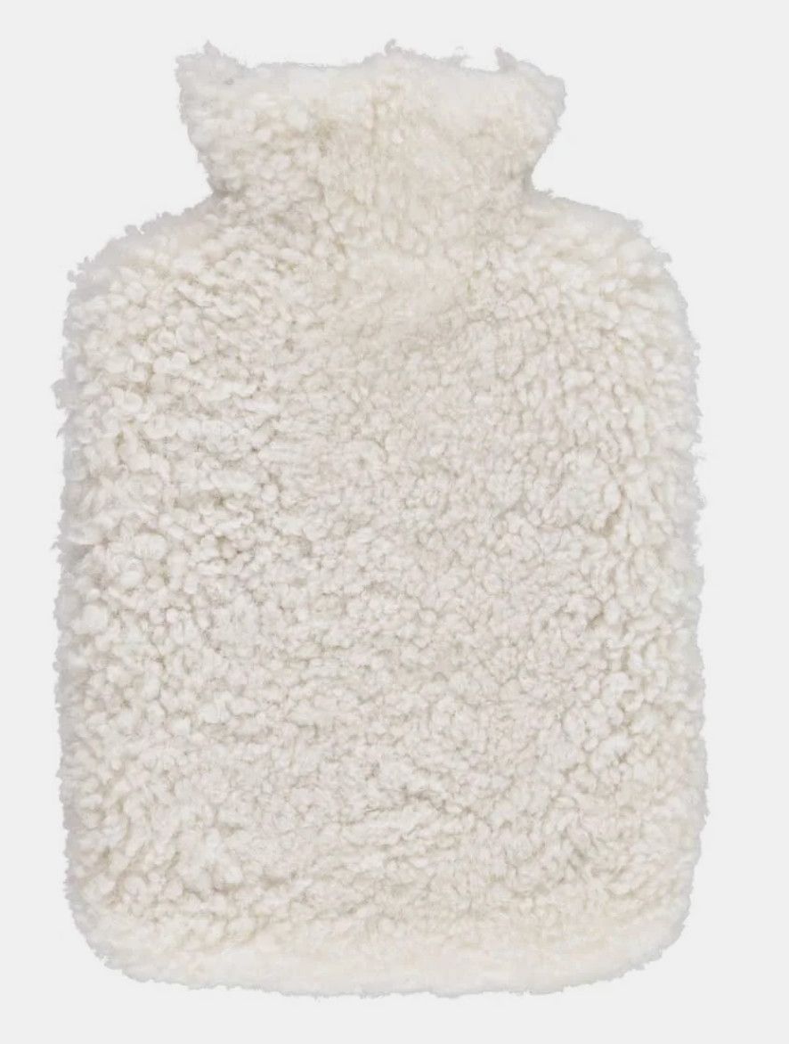 Hot Water Bottle Pearl Sheepskin New Zealand