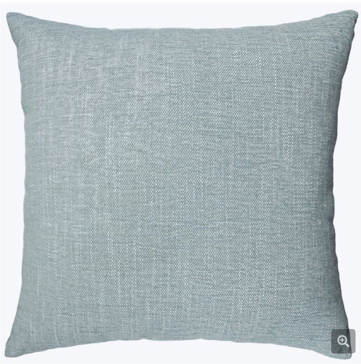 Pillow Light Blue 22x22 Performance Fabric with Weather Resistant Insert