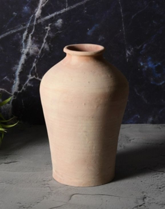 Terracotta Vase Artesian 11&#39;H x 6.5&quot; D