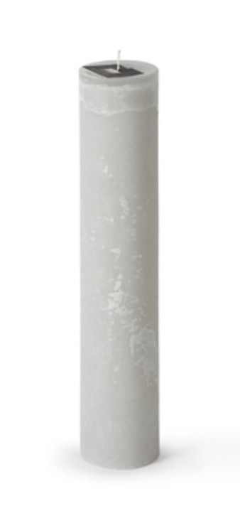 Pillar Candle, Linen, Tall, 14&quot; H x 2.75&quot; D