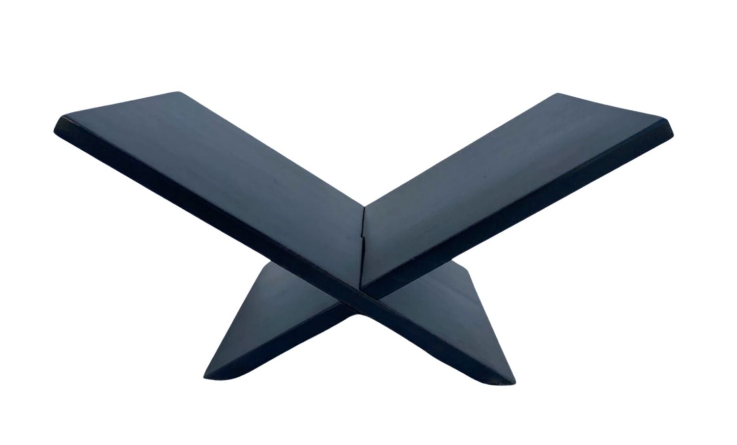 Bookstand,  Black Mango Wood, 12&quot; x 10&quot; x 8&quot;